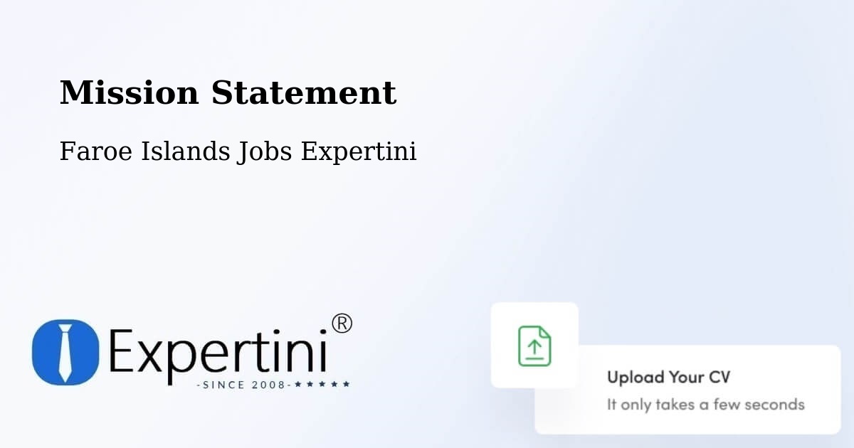 Corporate Mission – Porkeri - Faroe Islands Jobs Expertini